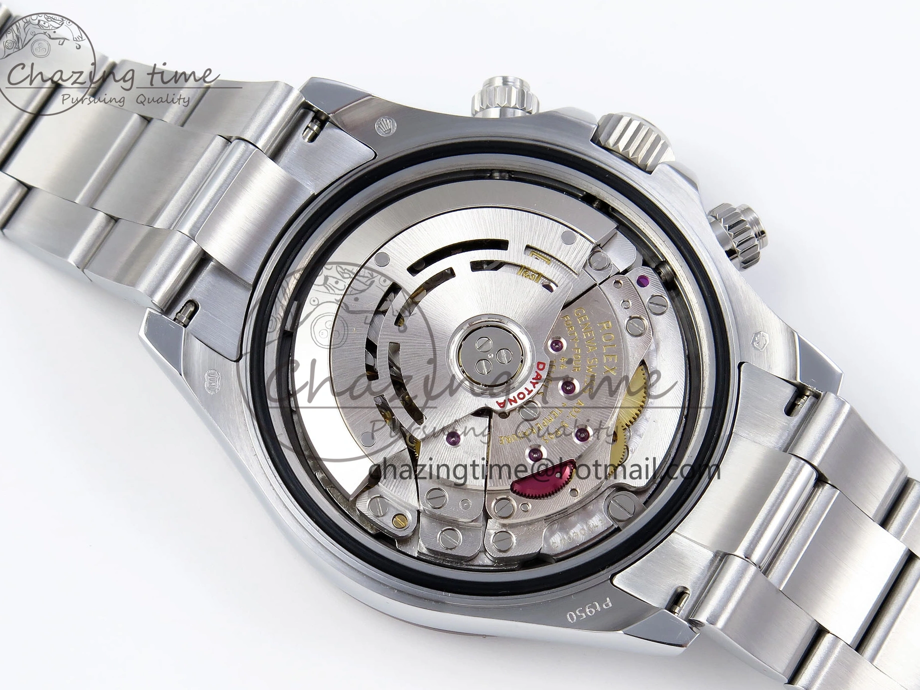 MiroTime 0225 SportInspired DAYTONA 116506 QF 1:1 BEST EDITION ICE BLUE DIAL CRYSTAL MARKERS ON SS BRACELET SH4130 V3 (GAIN WEIGHT) 1770